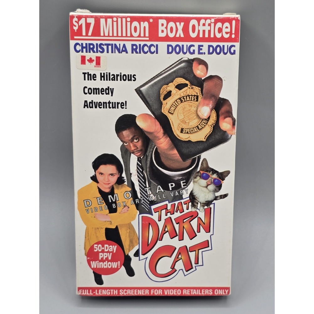 That Darn Cat VHS 1997 Promotional Full-Length Screener Dyan‎ Cannon Dean Jones